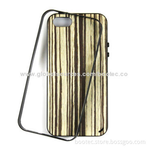 Wooden TPU Mobile Phone Case for iPhone, Make Your Device Particular and Elegant